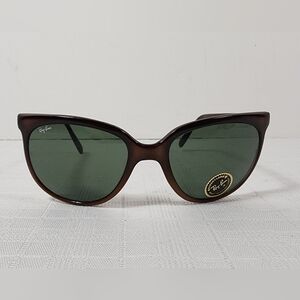 VINTAGE Bausch & Lomb Ray-Ban Cats Women's Sunglasses 57MM Brown, New Old Stock
